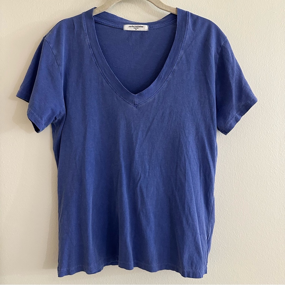 perfectwhitetee Hendrix Basic V Neck - image 1